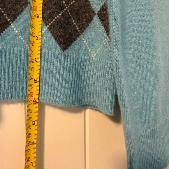 APT 9 Women’s‎ 100% Cashmere Blue Pullover Sweater Size XL - Picture 5 of 7